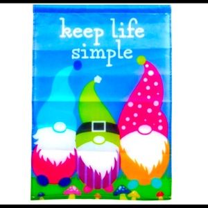🍄 GARDEN EASTER GNOME FLAG 🍄